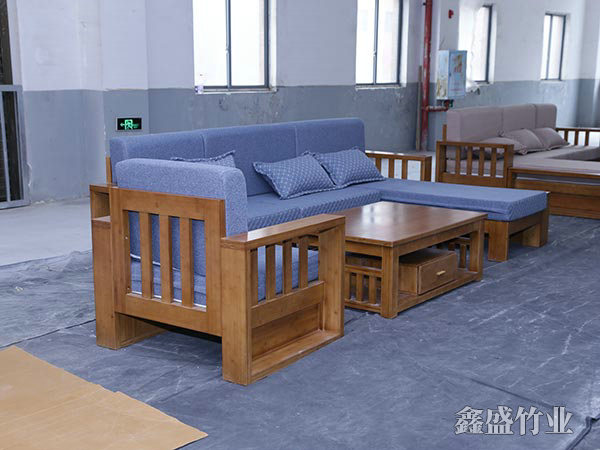 竹沙发和茶几2
